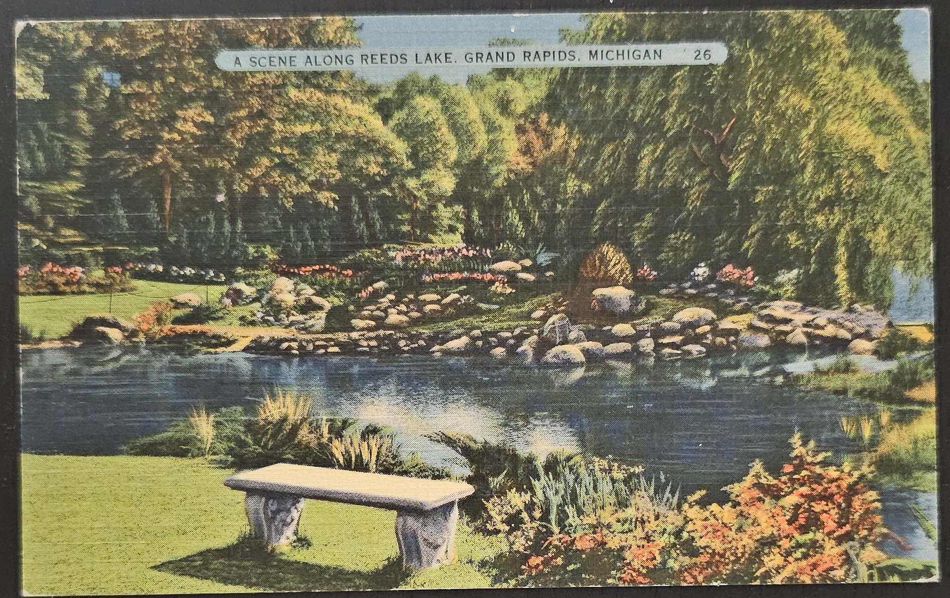 (image for) postcard USA - MI - Michigan #0020